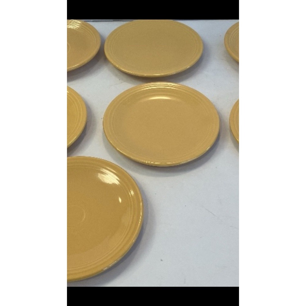 5 Fiesta Marigold  6 1/2"  Bread Plates‎ $25.00